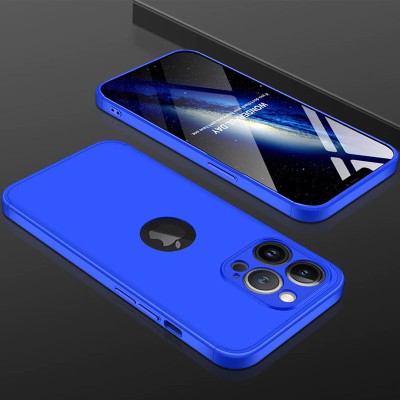 Пластиковая накладка GKK LikGus 360 градусов (opp) для Apple iPhone 13 Pro (6.1") Синий Пластиковая накладка GKK LikGus 360 градусов (opp) для Apple iPhone 13 Pro (6.1") Синий