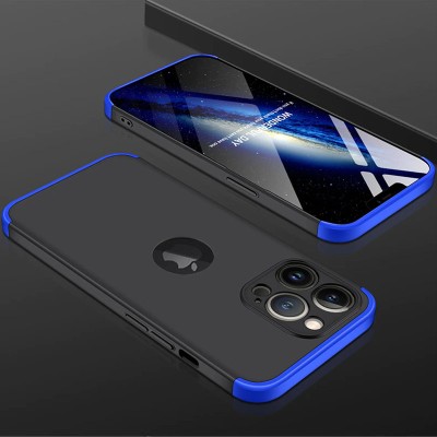 Пластиковая накладка GKK LikGus 360 градусов (opp) для Apple iPhone 13 Pro (6.1") Черный / Синий Пластиковая накладка GKK LikGus 360 градусов (opp) для Apple iPhone 13 Pro (6.1") Черный / Синий