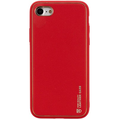 Кожаный чехол Xshield для Apple iPhone 7 / 8 / SE (2020) (4.7") Красный / Red - 0 Кожаный чехол Xshield для Apple iPhone 7 / 8 / SE (2020) (4.7") Красный / Red - 0