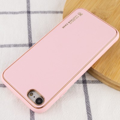 Кожаный чехол Xshield для Apple iPhone 7 / 8 / SE (2020) (4.7") Розовый / Pink - 1 Кожаный чехол Xshield для Apple iPhone 7 / 8 / SE (2020) (4.7") Розовый / Pink - 1