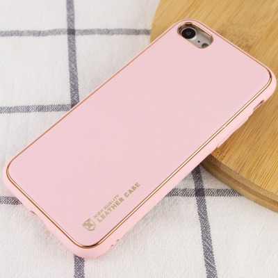 Кожаный чехол Xshield для Apple iPhone 7 / 8 / SE (2020) (4.7") Розовый / Pink - 2 Кожаный чехол Xshield для Apple iPhone 7 / 8 / SE (2020) (4.7") Розовый / Pink - 2