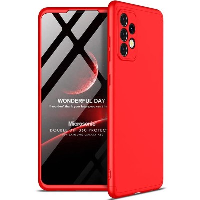 Пластиковая накладка GKK LikGus 360 градусов (opp) для Samsung Galaxy A72 4G / A72 5G Красный Пластиковая накладка GKK LikGus 360 градусов (opp) для Samsung Galaxy A72 4G / A72 5G Красный