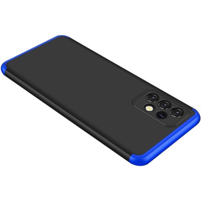 Пластиковая накладка GKK LikGus 360 градусов (opp) для Samsung Galaxy A72 4G / A72 5G Черный / Синий Пластиковая накладка GKK LikGus 360 градусов (opp) для Samsung Galaxy A72 4G / A72 5G Черный / Синий