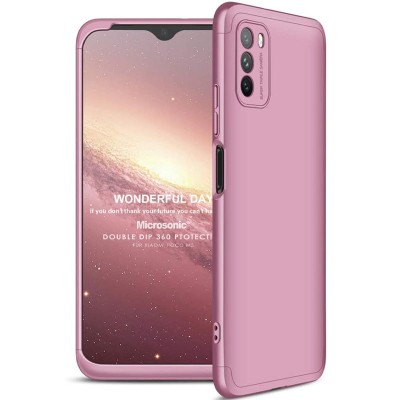 Пластиковая накладка GKK LikGus 360 градусов (opp) для Xiaomi Poco M3 Розовый / Rose Gold Пластиковая накладка GKK LikGus 360 градусов (opp) для Xiaomi Poco M3 Розовый / Rose Gold