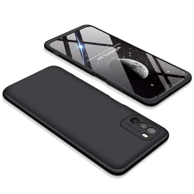 Пластиковая накладка GKK LikGus 360 градусов (opp) для Xiaomi Poco M3 Черный Пластиковая накладка GKK LikGus 360 градусов (opp) для Xiaomi Poco M3 Черный