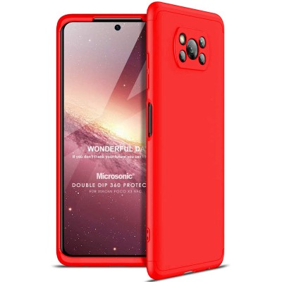 Пластиковая накладка GKK LikGus 360 градусов (opp) для Xiaomi Poco X3 NFC / Poco X3 Pro Красный Пластиковая накладка GKK LikGus 360 градусов (opp) для Xiaomi Poco X3 NFC / Poco X3 Pro Красный