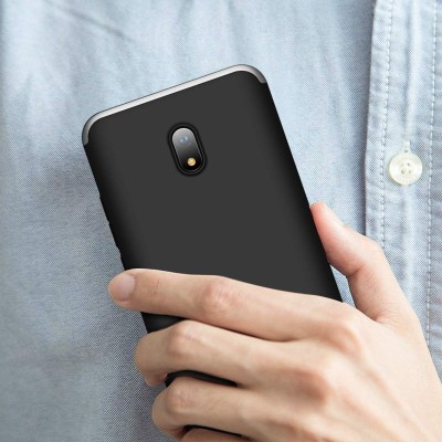 Пластиковая накладка GKK LikGus 360 градусов для Xiaomi Redmi 8A Черный / Серебряный Пластиковая накладка GKK LikGus 360 градусов для Xiaomi Redmi 8A Черный / Серебряный