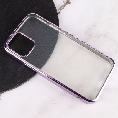 Прозрачный силиконовый чехол глянцевая окантовка Full Camera для Apple iPhone 13 mini (5.4") Сиреневый Прозрачный силиконовый чехол глянцевая окантовка Full Camera для Apple iPhone 13 mini (5.4") Сиреневый