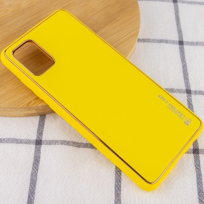 Кожаный чехол Xshield для Xiaomi Redmi Note 11 (Global) / Note 11S Желтый / Yellow - 0 Кожаный чехол Xshield для Xiaomi Redmi Note 11 (Global) / Note 11S Желтый / Yellow - 0