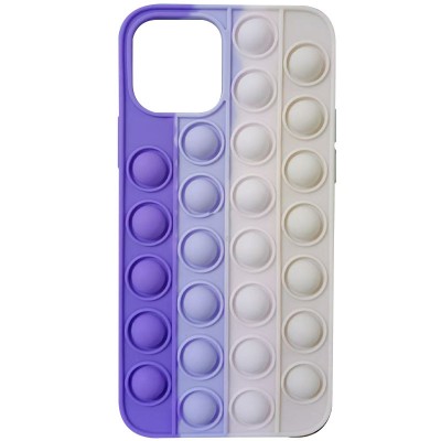Силиконовый 3D чехол-антистресс Pop it Bubble для Apple iPhone 11 (6.1") Dasheen / Light Pink Силиконовый 3D чехол-антистресс Pop it Bubble для Apple iPhone 11 (6.1") Dasheen / Light Pink