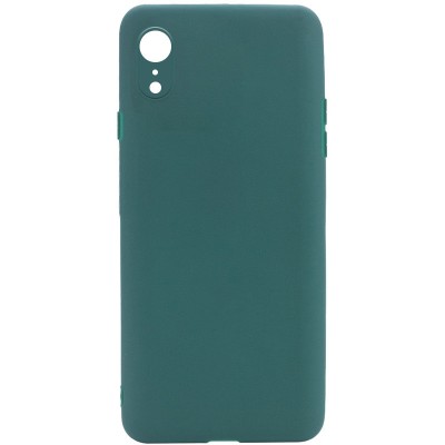 Силиконовый чехол Candy Full Camera для Apple iPhone XR (6.1") Зеленый / Forest green Силиконовый чехол Candy Full Camera для Apple iPhone XR (6.1") Зеленый / Forest green