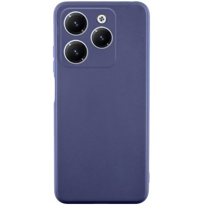Купити Силиконовый чехол Candy Full Camera для Infinix Hot 40 Синий / Dark Blue