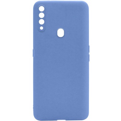 Силиконовый чехол Candy Full Camera для Oppo A31 Голубой / Mist blue Силиконовый чехол Candy Full Camera для Oppo A31 Голубой / Mist blue