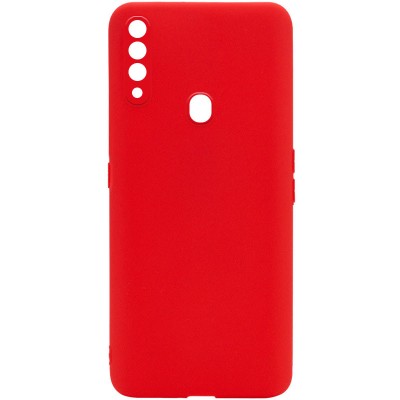 Силиконовый чехол Candy Full Camera для Oppo A31 Красный / Red Силиконовый чехол Candy Full Camera для Oppo A31 Красный / Red
