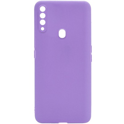 Силиконовый чехол Candy Full Camera для Oppo A31 Сиреневый / Dasheen Силиконовый чехол Candy Full Camera для Oppo A31 Сиреневый / Dasheen