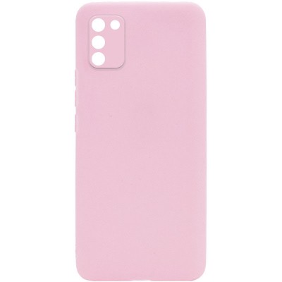 Силиконовый чехол Candy Full Camera для Samsung Galaxy A02s Розовый / Pink Sand Силиконовый чехол Candy Full Camera для Samsung Galaxy A02s Розовый / Pink Sand