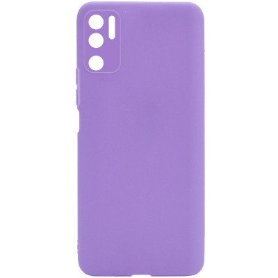 Силиконовый чехол Candy Full Camera для Xiaomi Redmi Note 10 5G / Poco M3 Pro Сиреневый / Dasheen Силиконовый чехол Candy Full Camera для Xiaomi Redmi Note 10 5G / Poco M3 Pro Сиреневый / Dasheen