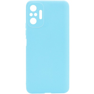 Силиконовый чехол Candy Full Camera для Xiaomi Redmi Note 10 Pro / 10 Pro Max Бирюзовый / Turquoise