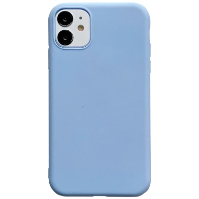 Силиконовый чехол Candy для Apple iPhone 11 (6.1") Голубой / Lilac Blue Силиконовый чехол Candy для Apple iPhone 11 (6.1") Голубой / Lilac Blue