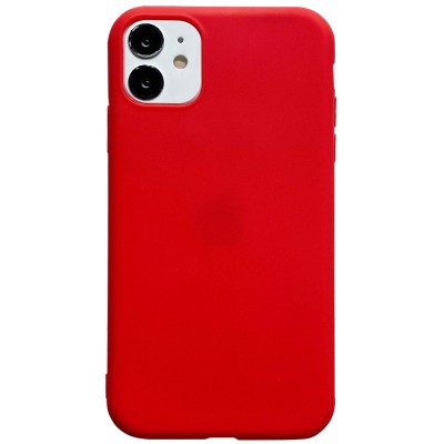 Силиконовый чехол Candy для Apple iPhone 11 (6.1") Красный Силиконовый чехол Candy для Apple iPhone 11 (6.1") Красный