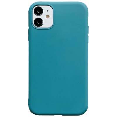 Силиконовый чехол Candy для Apple iPhone 11 (6.1") Синий / Powder Blue Силиконовый чехол Candy для Apple iPhone 11 (6.1") Синий / Powder Blue