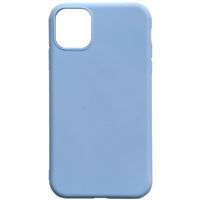 Силиконовый чехол Candy для Apple iPhone 11 Pro (5.8") Голубой / Lilac Blue