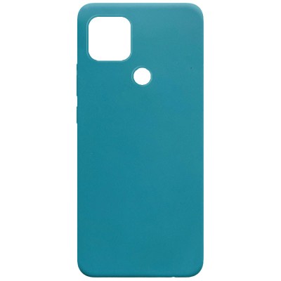 Силиконовый чехол Candy для Oppo A15s / A15 Синий / Powder Blue Силиконовый чехол Candy для Oppo A15s / A15 Синий / Powder Blue