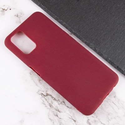 Силиконовый чехол Candy для Oppo A54s Бордовый Силиконовый чехол Candy для Oppo A54s Бордовый