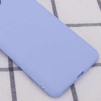 Силиконовый чехол Candy для Oppo A74 4G / F19 Голубой / Lilac Blue Силиконовый чехол Candy для Oppo A74 4G / F19 Голубой / Lilac Blue