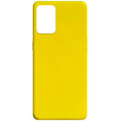 Силиконовый чехол Candy для Oppo A74 4G / F19 Желтый Силиконовый чехол Candy для Oppo A74 4G / F19 Желтый