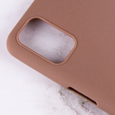 Силиконовый чехол Candy для Oppo A96 Коричневый