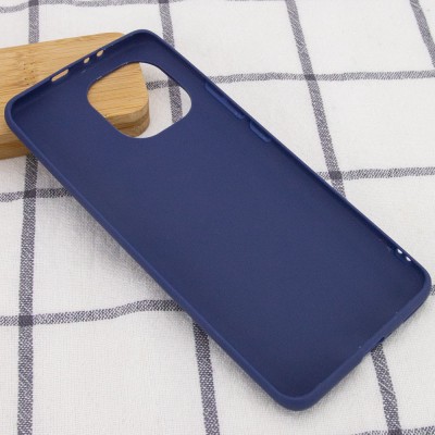 Силиконовый чехол Candy для Xiaomi Mi 11 Lite Синий