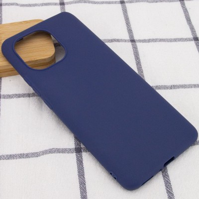 Силиконовый чехол Candy для Xiaomi Mi 11 Lite Синий