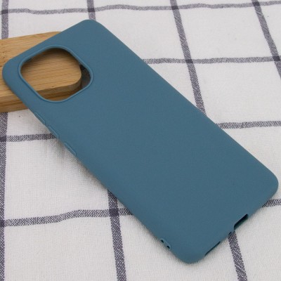 Силиконовый чехол Candy для Xiaomi Mi 11 Lite Синий / Powder Blue
