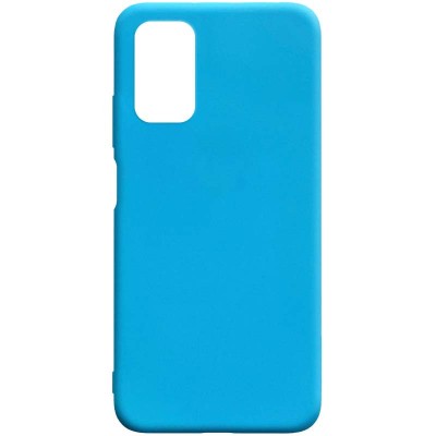 Силиконовый чехол Candy для Xiaomi Poco M3 Голубой Силиконовый чехол Candy для Xiaomi Poco M3 Голубой