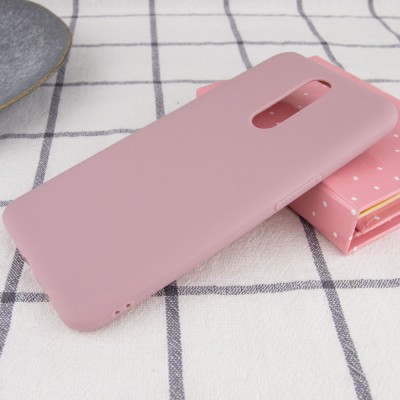 Силиконовый чехол Epic матовый для OPPO F11 / A9 / A9X Розовый Силиконовый чехол Epic матовый для OPPO F11 / A9 / A9X Розовый
