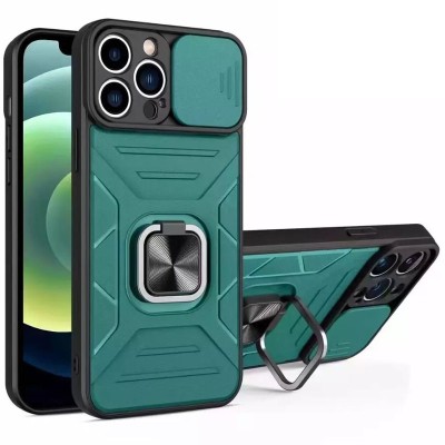 Ударопрочный чехол Camshield Flash Ring для Samsung Galaxy A73 5G Зеленый Ударопрочный чехол Camshield Flash Ring для Samsung Galaxy A73 5G Зеленый