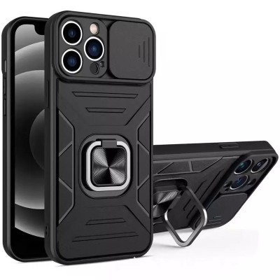 Ударопрочный чехол Camshield Flash Ring для Samsung Galaxy A73 5G Черный Ударопрочный чехол Camshield Flash Ring для Samsung Galaxy A73 5G Черный