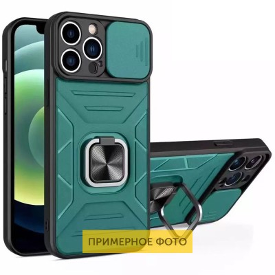 Ударопрочный чехол Camshield Flash Ring для Xiaomi Redmi Note 11 Pro (Global) / Note 11 Pro 5G Зеленый Ударопрочный чехол Camshield Flash Ring для Xiaomi Redmi Note 11 Pro (Global) / Note 11 Pro 5G Зеленый