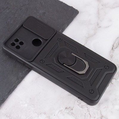 Ударопрочный чехол Camshield Serge Ring for Magnet для Realme C25Y Черный Ударопрочный чехол Camshield Serge Ring for Magnet для Realme C25Y Черный