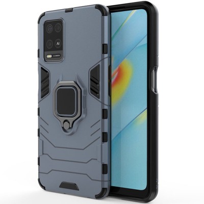 Ударопрочный чехол Transformer Ring for Magnet для Oppo A54 4G Серый / Metal slate Ударопрочный чехол Transformer Ring for Magnet для Oppo A54 4G Серый / Metal slate