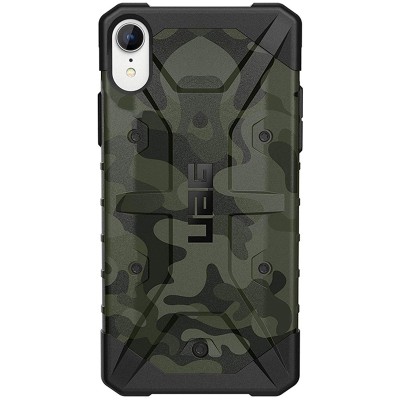 Ударопрочный чехол UAG Pathfinder камуфляж для Apple iPhone XR (6.1") Зеленый Ударопрочный чехол UAG Pathfinder камуфляж для Apple iPhone XR (6.1") Зеленый
