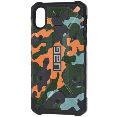 Ударопрочный чехол UAG Pathfinder камуфляж для Apple iPhone XR (6.1") Оранжевый Ударопрочный чехол UAG Pathfinder камуфляж для Apple iPhone XR (6.1") Оранжевый