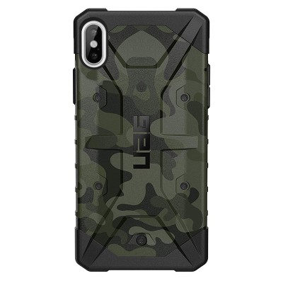 Ударопрочный чехол UAG Pathfinder камуфляж для Apple iPhone XS Max (6.5") Зеленый Ударопрочный чехол UAG Pathfinder камуфляж для Apple iPhone XS Max (6.5") Зеленый