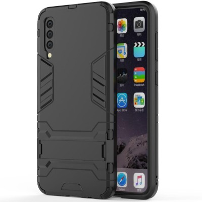 Ударопрочный чехол-подставка Transformer для Samsung Galaxy A50/ A50s/ A30s с мощной защитой корпуса Черный / Soul Black Ударопрочный чехол-подставка Transformer для Samsung Galaxy A50/ A50s/ A30s с мощной защитой корпуса Черный / Soul Black