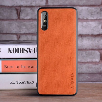 Чехол AIORIA Textile PC+TPU для Xiaomi Redmi 9A Оранжевый Чехол AIORIA Textile PC+TPU для Xiaomi Redmi 9A Оранжевый