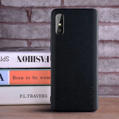 Чехол AIORIA Textile PC+TPU для Xiaomi Redmi 9A Черный Чехол AIORIA Textile PC+TPU для Xiaomi Redmi 9A Черный