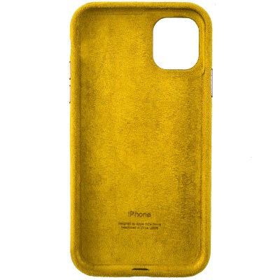 Чехол ALCANTARA Case Full для Apple iPhone 11 (6.1") Желтый Чехол ALCANTARA Case Full для Apple iPhone 11 (6.1") Желтый