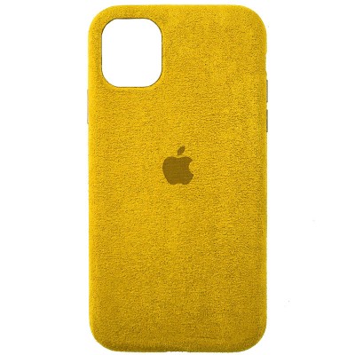 Чехол ALCANTARA Case Full для Apple iPhone 11 (6.1") Желтый Чехол ALCANTARA Case Full для Apple iPhone 11 (6.1") Желтый
