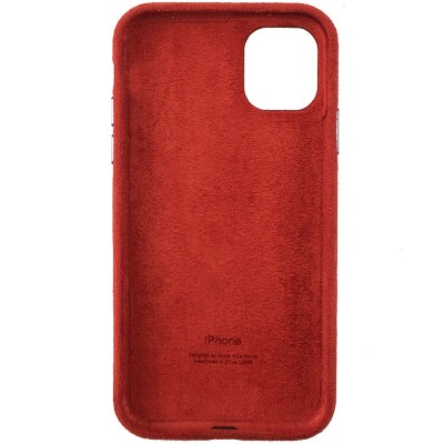 Чехол ALCANTARA Case Full для Apple iPhone 11 (6.1") Красный Чехол ALCANTARA Case Full для Apple iPhone 11 (6.1") Красный